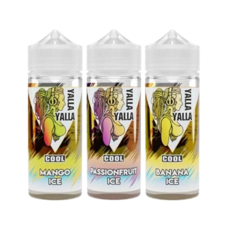 Buy Bulk Yalla Yalla Cool 100ML Shortfill - Vape Wholesale Mcr