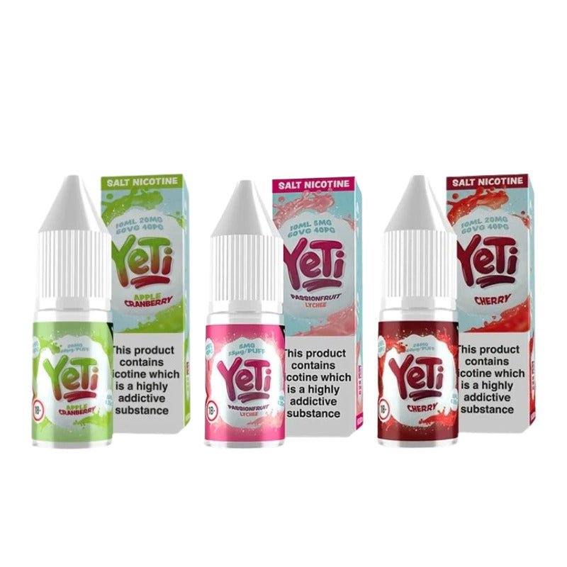 Buy Bulk Yeti 10ml Nic Salt (Pack of 10) - Vape Wholesale Mcr