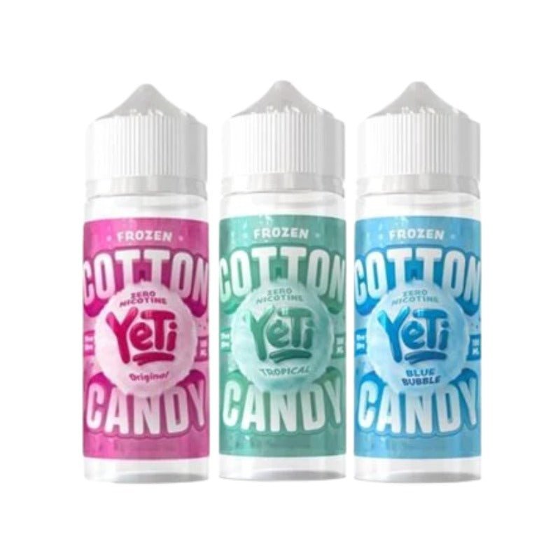 Buy Bulk Yeti Cotton Candy 100ML Shortfill - Vape Wholesale Mcr