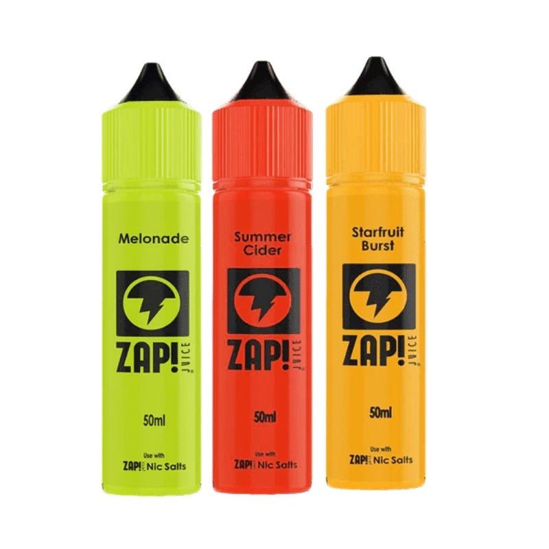 Buy Bulk Zap Juice 50ml Shortfill - Vape Wholesale Mcr