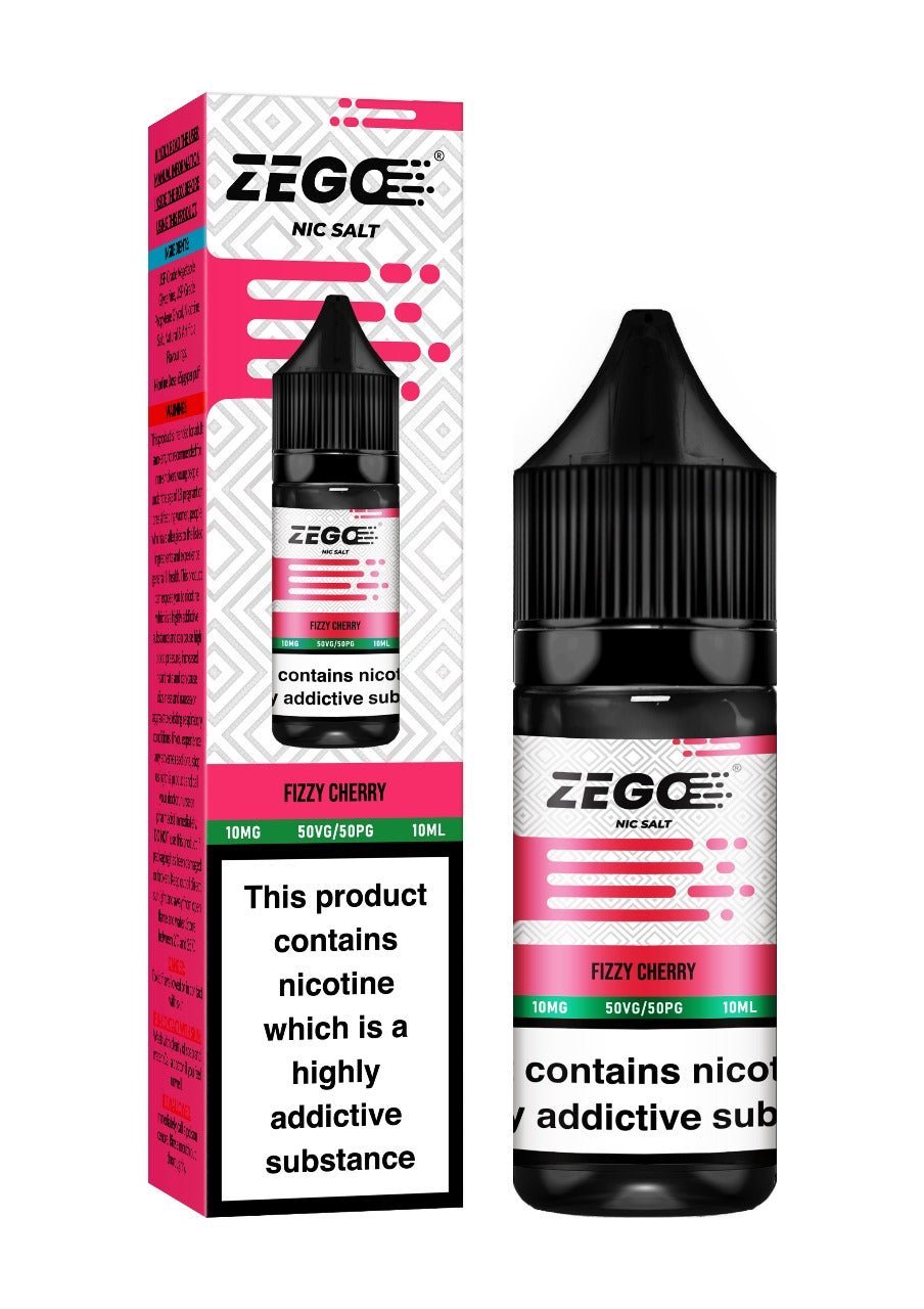 Buy Bulk Zego Nic Salt 10ml E - Liquid - Box of 10 - Vape Wholesale Mcr