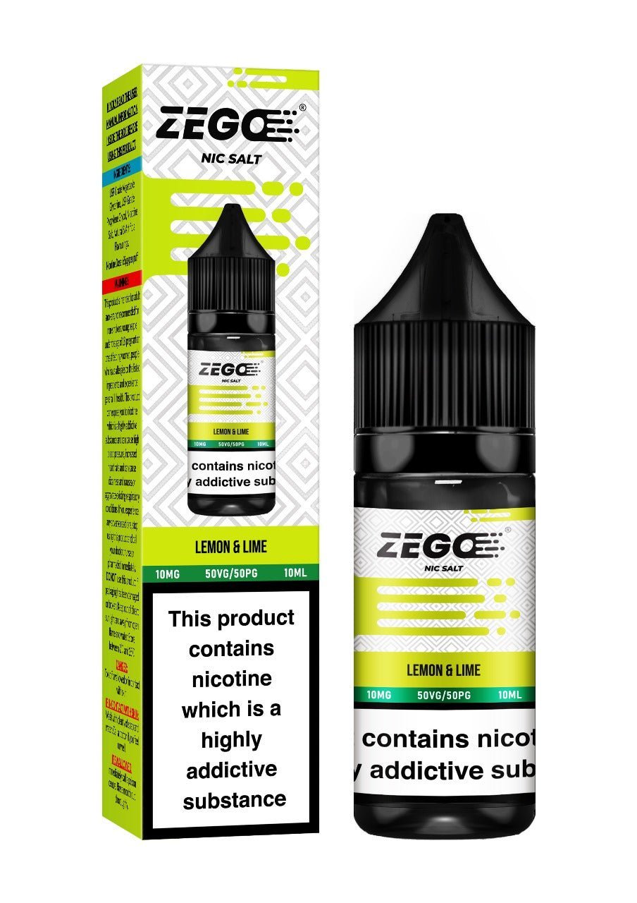 Buy Bulk Zego Nic Salt 10ml E - Liquid - Box of 10 - Vape Wholesale Mcr