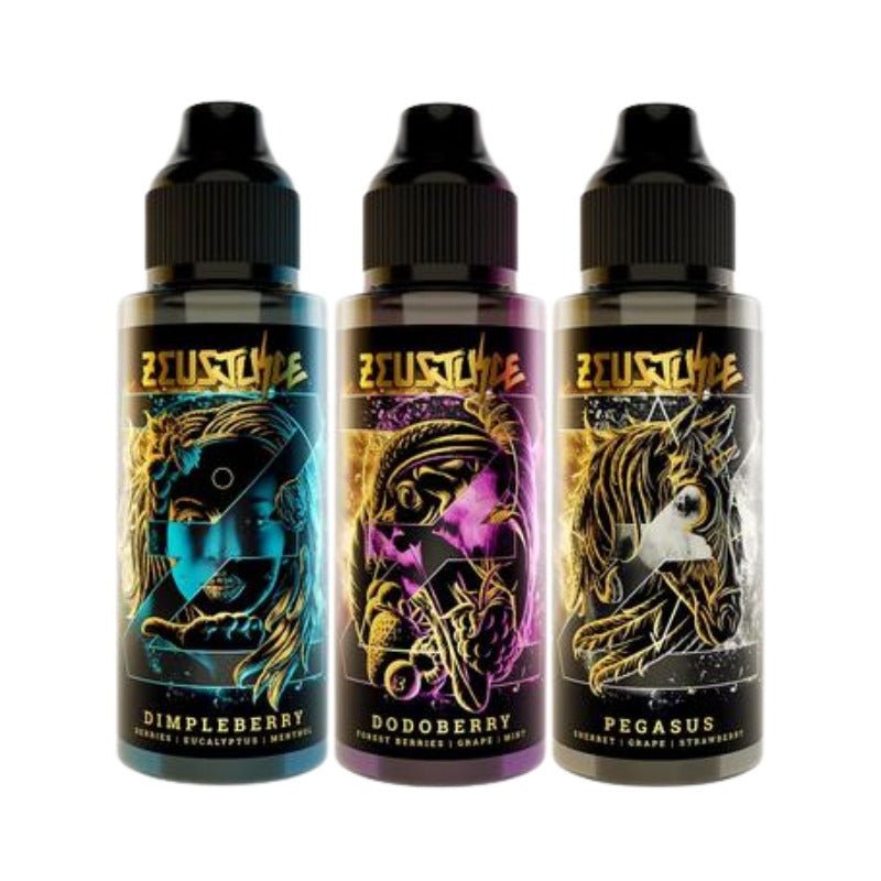 Buy Bulk Zeus Juice 100ML Shortfill - Vape Wholesale Mcr