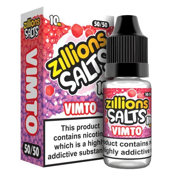 Buy Bulk Zillions Nic Salt 10ml Pack of 5 - Vape Wholesale Mcr