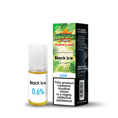 AMAZONIA VAPE JUICE 10ML E LIQUID 50/50 TPD E CIG REFILL - Pack of 20
