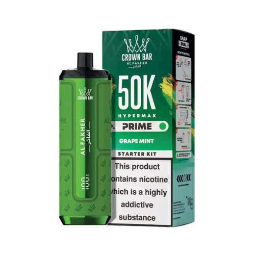 Al Fakher Hypermax Prime 50K Prefilled Pod Kit - Box of 5