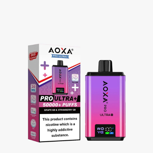 Aoxa Pro Ultra Plus 50k Prefilled Vape Kit - Pack of 5