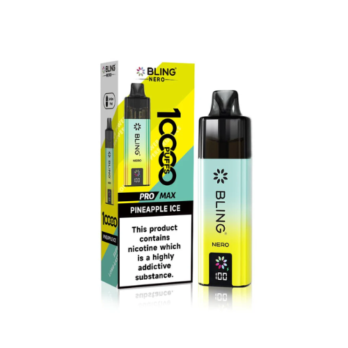 Crystal Bling Nero 10k Vape Kit Box of 5