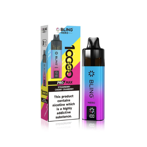 Crystal Bling Nero 10k Vape Kit Box of 5