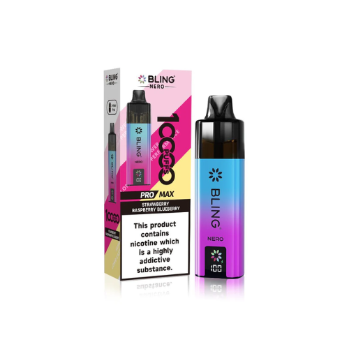 Crystal Bling Nero 10k Vape Kit Box of 5