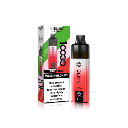 Crystal Bling Nero 10k Vape Kit Box of 5