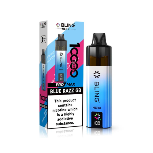 Crystal Bling Nero 10k Vape Kit Box of 5