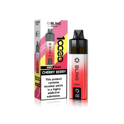 Crystal Bling Nero 10k Vape Kit Box of 5