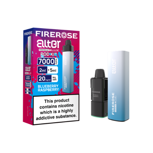 Elux Firerose Alter 7000 Puff Pod Kit - Pack of 5