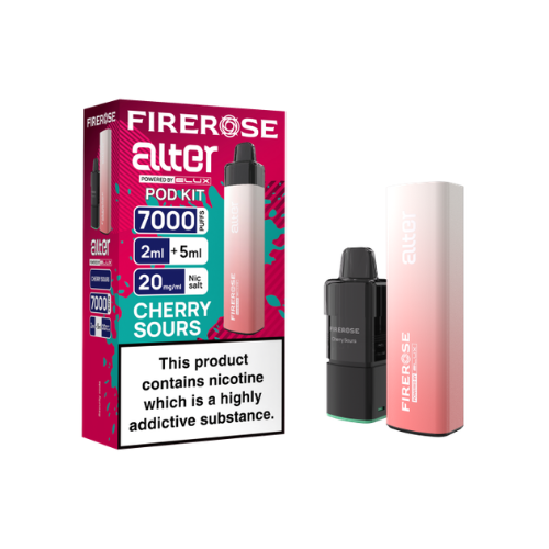 Elux Firerose Alter 7000 Puff Pod Kit - Pack of 5