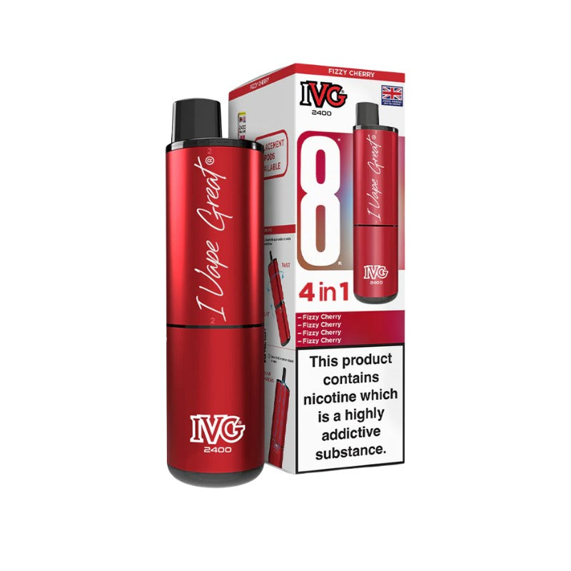 IVG 2400 Prefilled Pod Kit - Box of 5 (Ban Proof)