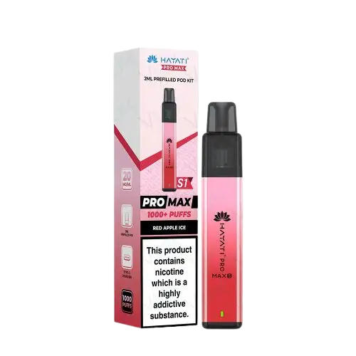 Hayati Pro Max S1 Prefilled Pod Kit - Pack of 10