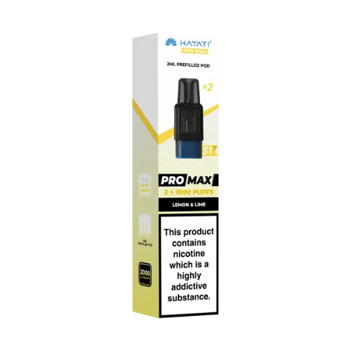 Hayati Pro Max S1 Prefilled Pods - Pack of 10