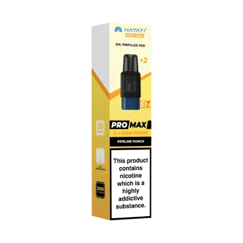 Hayati Pro Max S1 Prefilled Pods - Pack of 10
