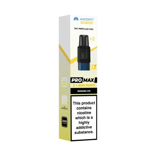 Hayati Pro Max S1 Prefilled Pods - Pack of 10
