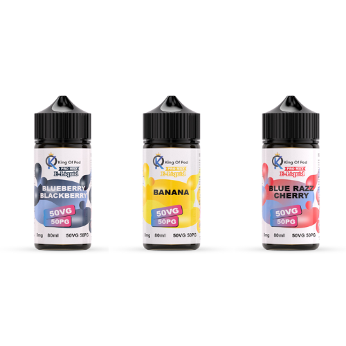 KING OF POD E-JUICE 0mg 50/50 80ML