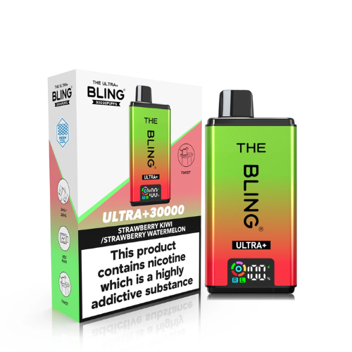 The Bling Ultra Plus 30k Prefilled Vape Pod Kit Box of 5