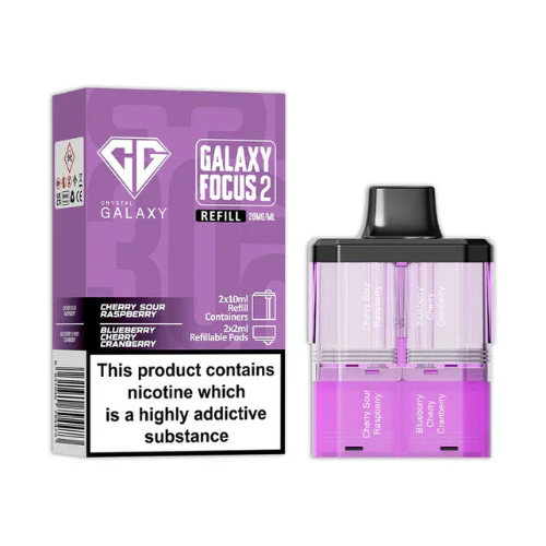 Crystal Galaxy Focus 2 30K Prefilled Pods - Box of 5