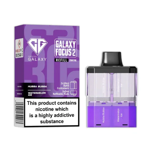 Crystal Galaxy Focus 2 30K Prefilled Pods - Box of 5