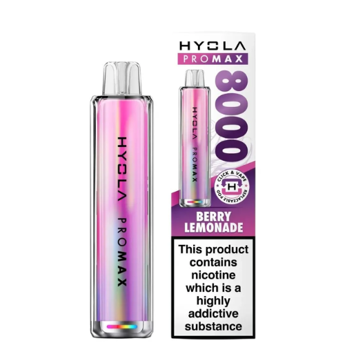 Hyola Pro Max 8000 Puffs Prefilled Pod Kit - Box of 5 (Ban Proof)