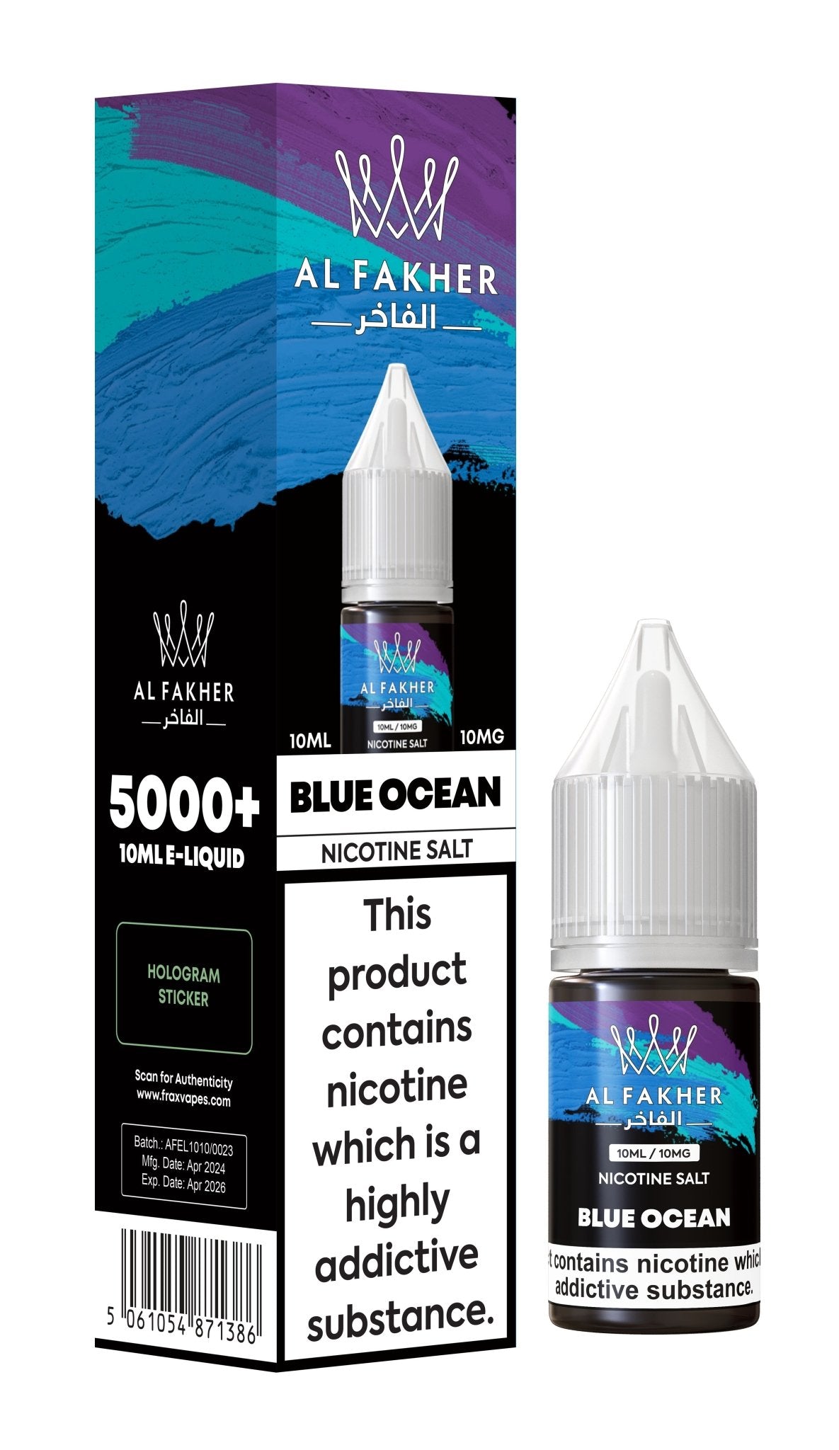 Buy Bulk Al Fakher Nic Salt 10ml E - Liquid Box of 10 - Vape Wholesale Mcr