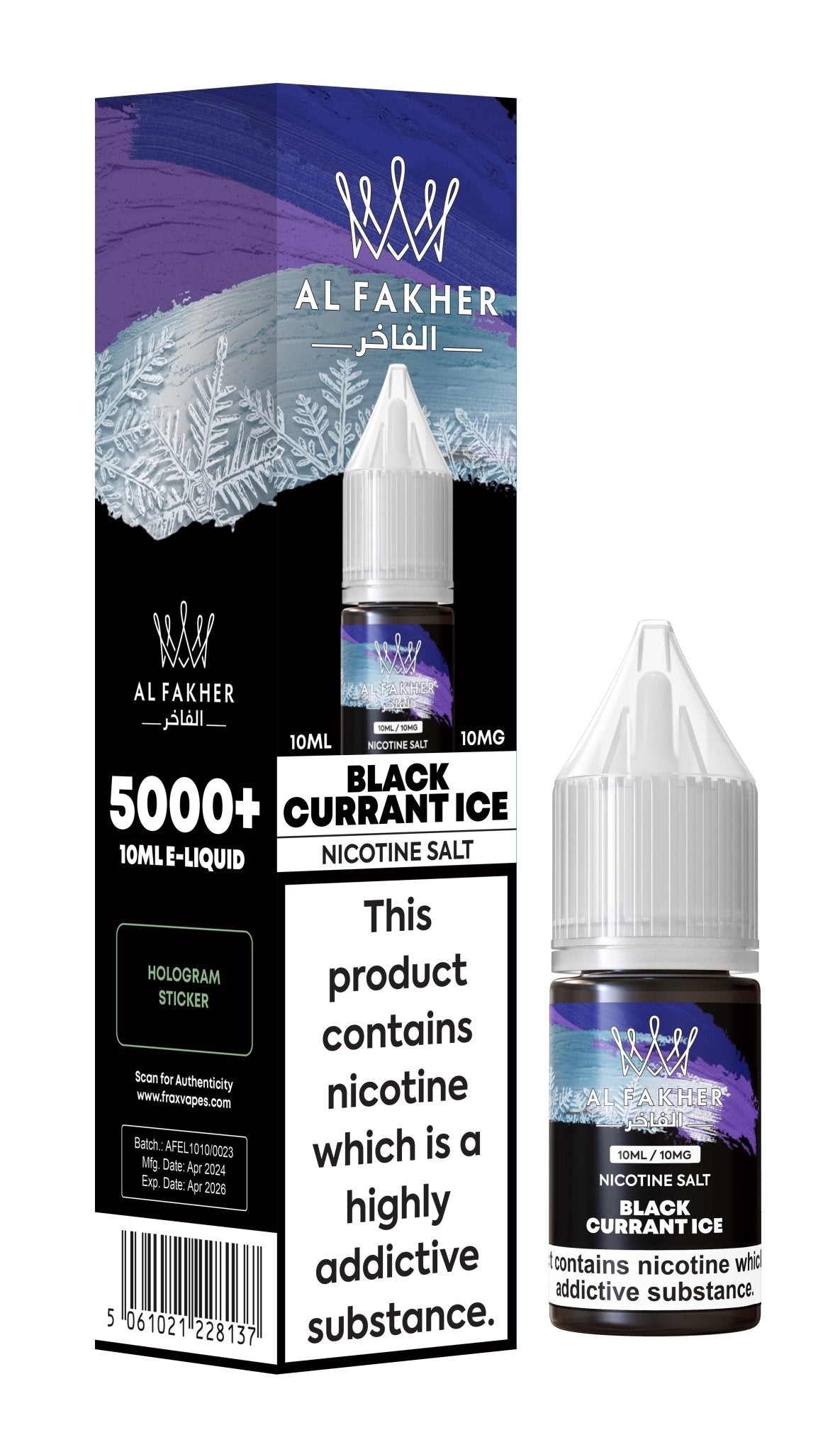 Buy Bulk Al Fakher Nic Salt 10ml E - Liquid Box of 10 - Vape Wholesale Mcr