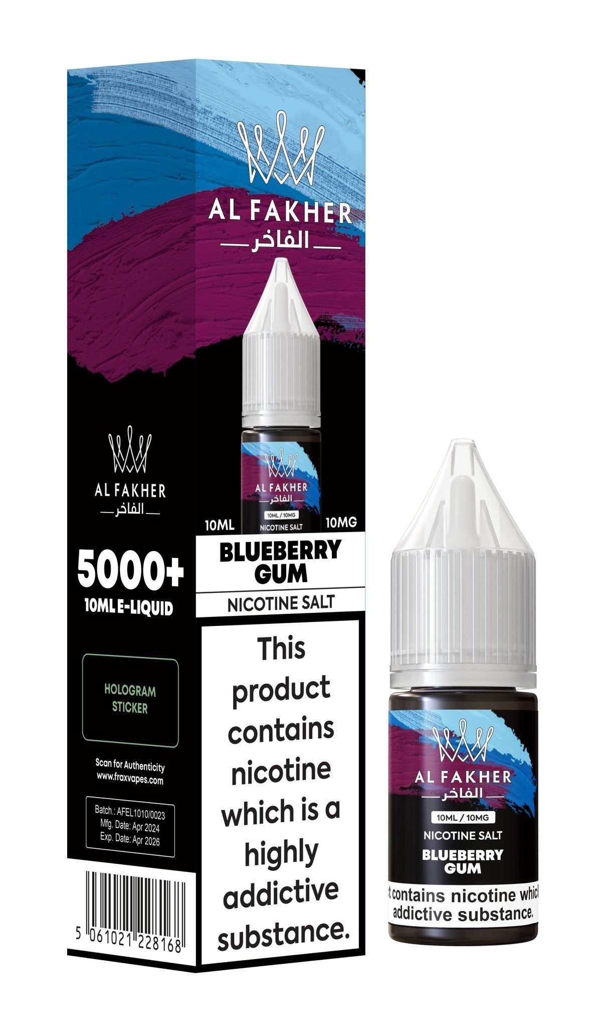 Buy Bulk Al Fakher Nic Salt 10ml E - Liquid Box of 10 - Vape Wholesale Mcr