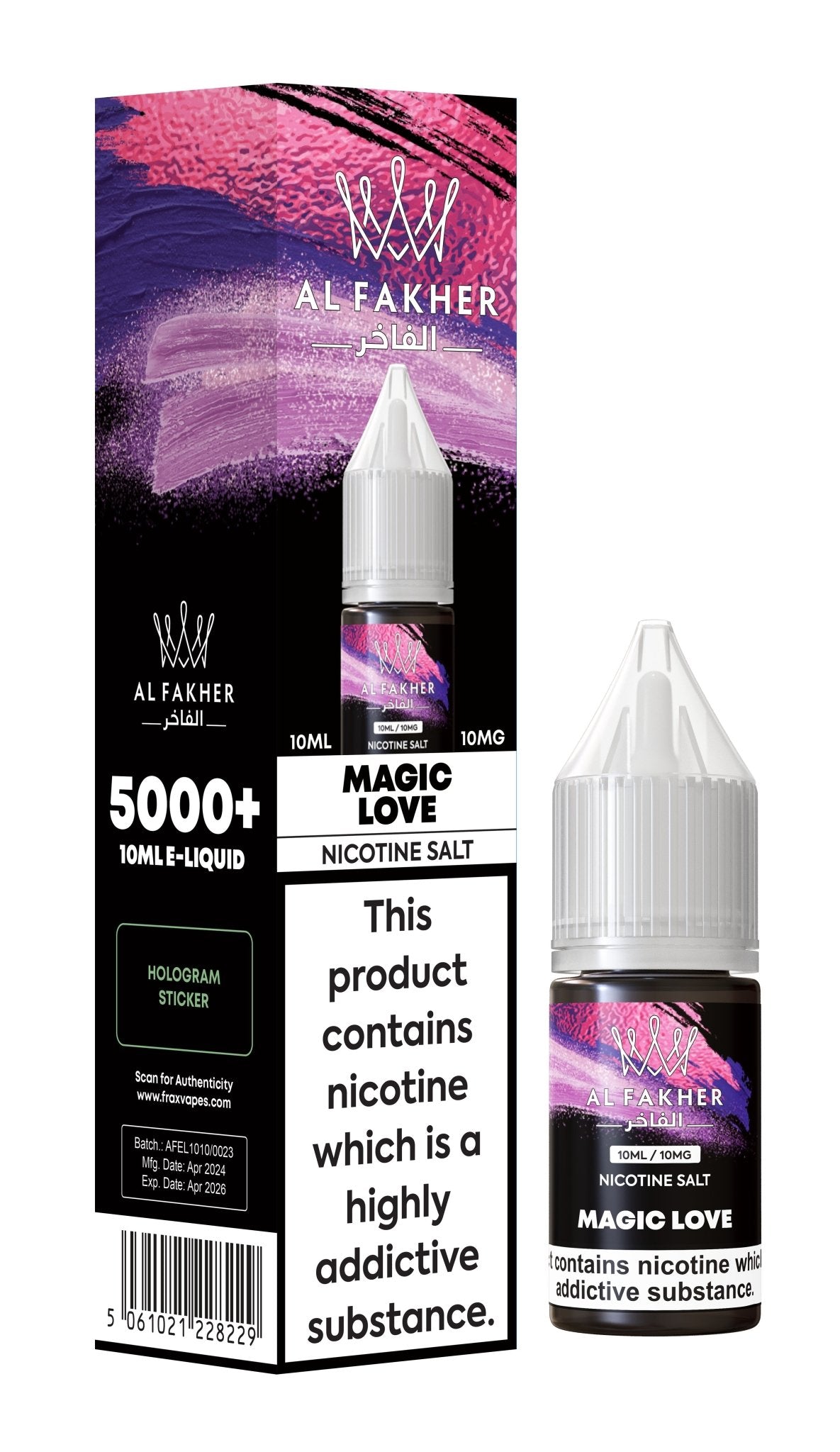 Buy Bulk Al Fakher Nic Salt 10ml E - Liquid Box of 10 - Vape Wholesale Mcr