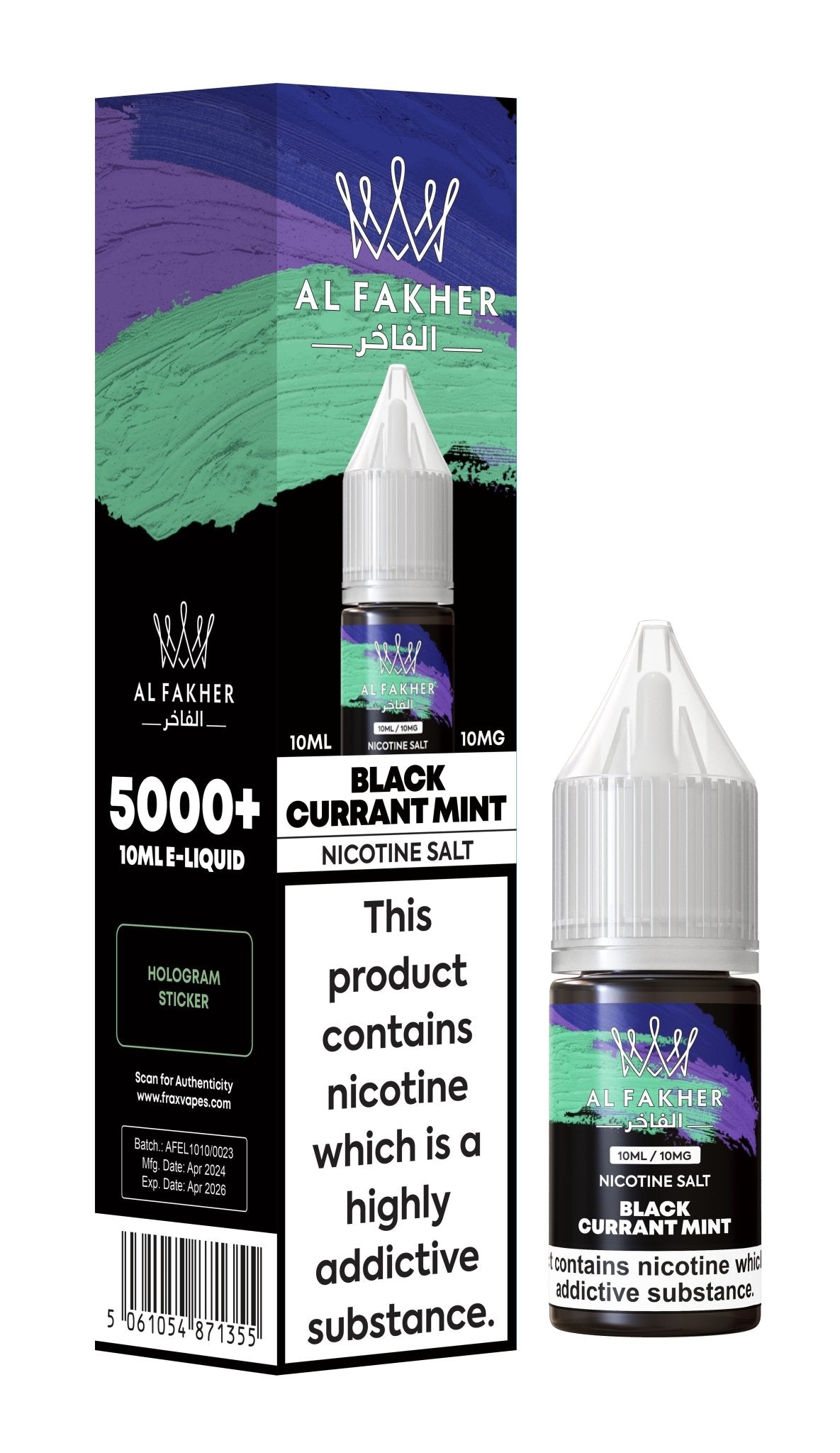 Buy Bulk Al Fakher Nic Salt 10ml E - Liquid Box of 10 - Vape Wholesale Mcr