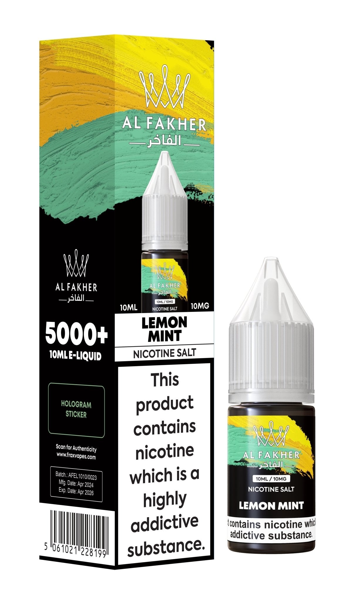 Buy Bulk Al Fakher Nic Salt 10ml E - Liquid Box of 10 - Vape Wholesale Mcr