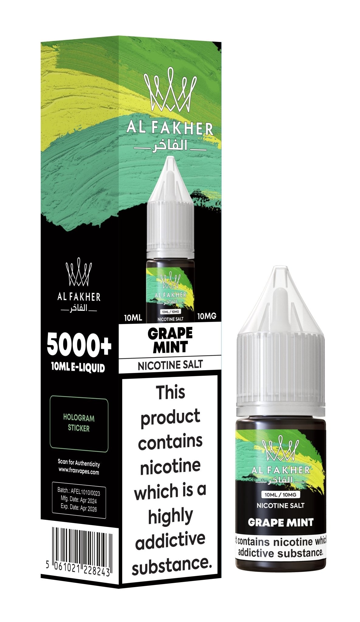 Buy Bulk Al Fakher Nic Salt 10ml E - Liquid Box of 10 - Vape Wholesale Mcr