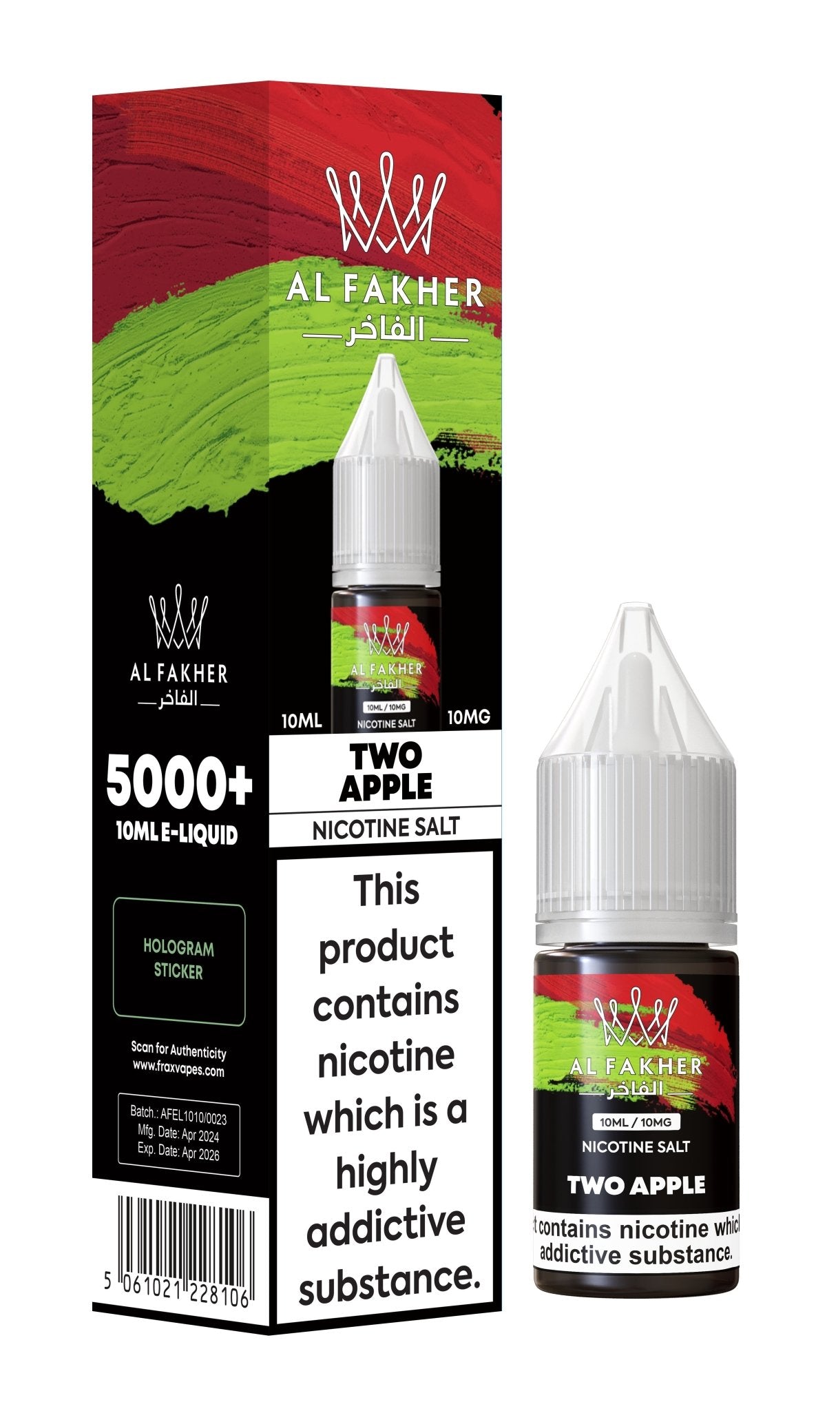 Buy Bulk Al Fakher Nic Salt 10ml E - Liquid Box of 10 - Vape Wholesale Mcr