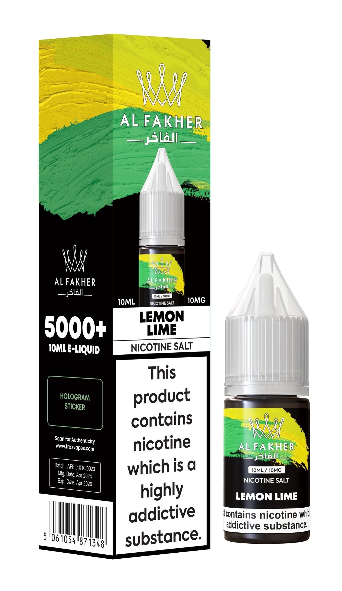 Buy Bulk Al Fakher Nic Salt 10ml E - Liquid Box of 10 - Vape Wholesale Mcr