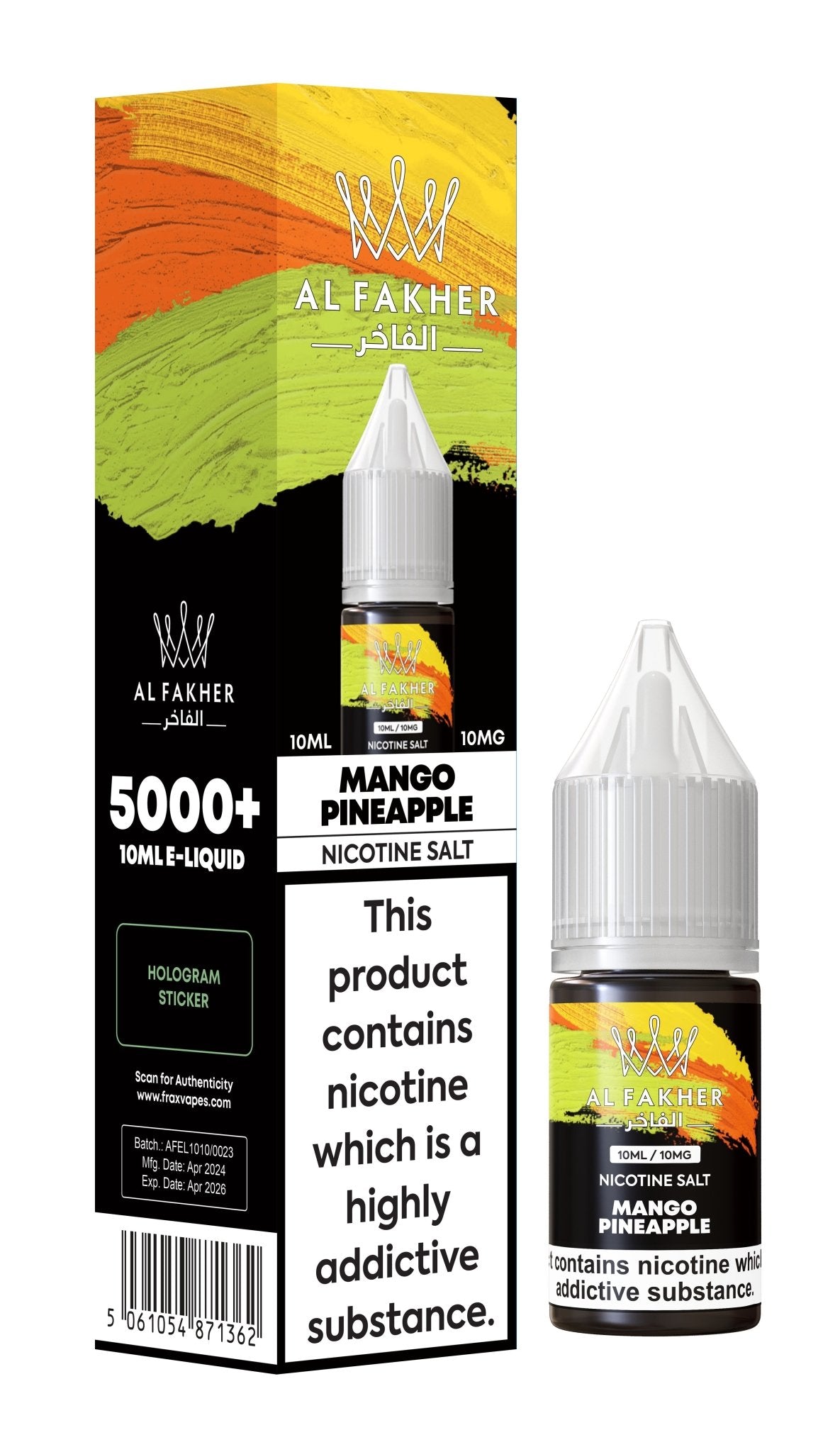 Buy Bulk Al Fakher Nic Salt 10ml E - Liquid Box of 10 - Vape Wholesale Mcr