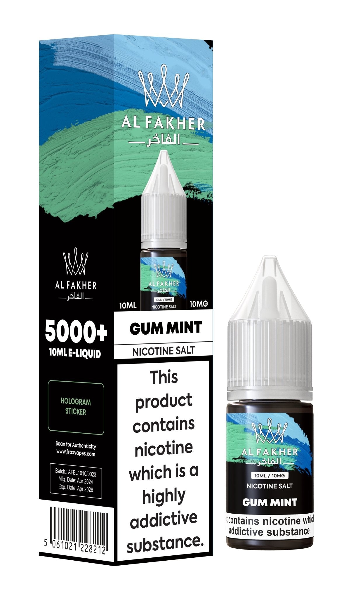 Buy Bulk Al Fakher Nic Salt 10ml E - Liquid Box of 10 - Vape Wholesale Mcr