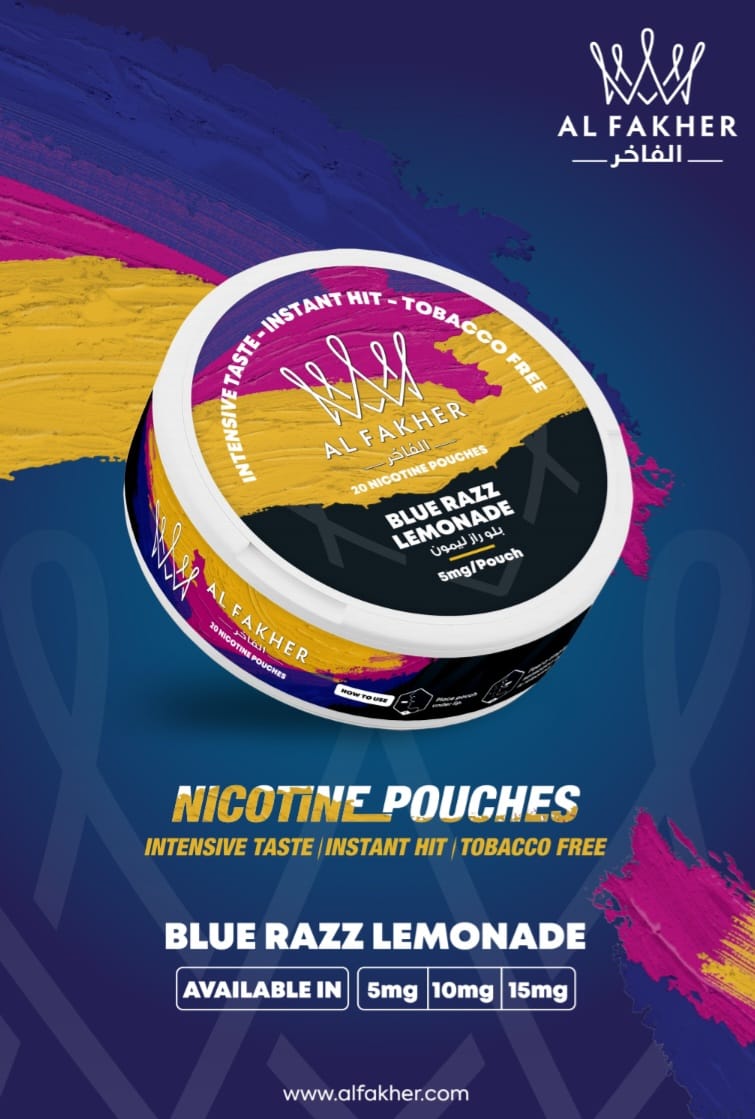 Al Fakher Nicotine Pouches - Pack of 5 - Vape Wholesale Mcr