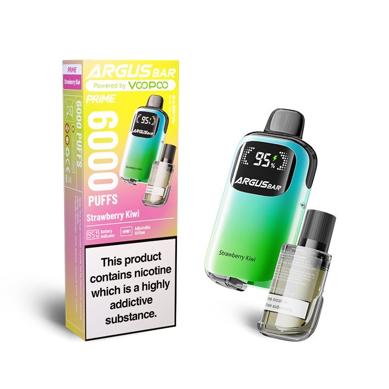 Buy Bulk ARGUS Bar Prime 6000 Disposable Vape Box of 5 - Vape Wholesale Mcr