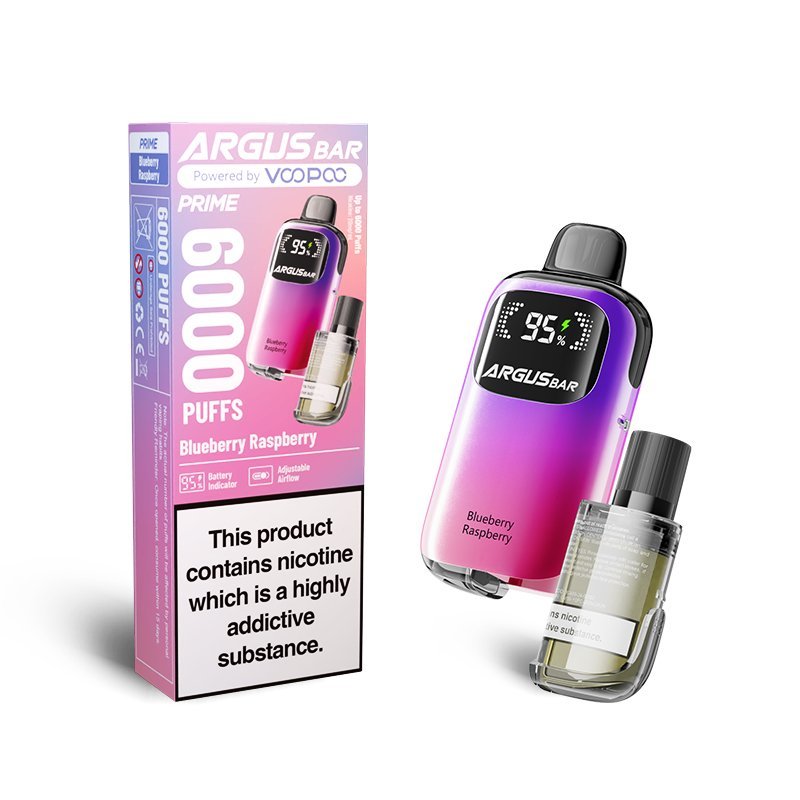 Buy Bulk ARGUS Bar Prime 6000 Disposable Vape Box of 5 - Vape Wholesale Mcr
