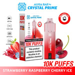 Buy Bulk Aura Bar 10K Disposable Vape By Crystal Prime Pack of 5 - Vape Wholesale Mcr