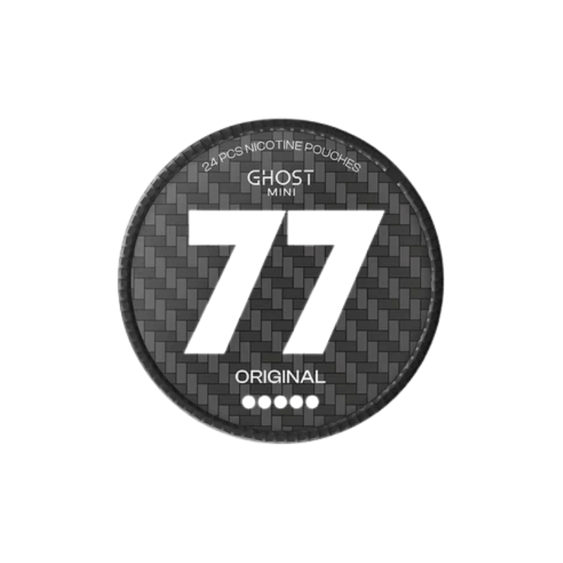 Buy Bulk 77 Ghost Mini Extra Strong Nicotine Pouches 20mg - Pack of 10 - Vape Wholesale Mcr
