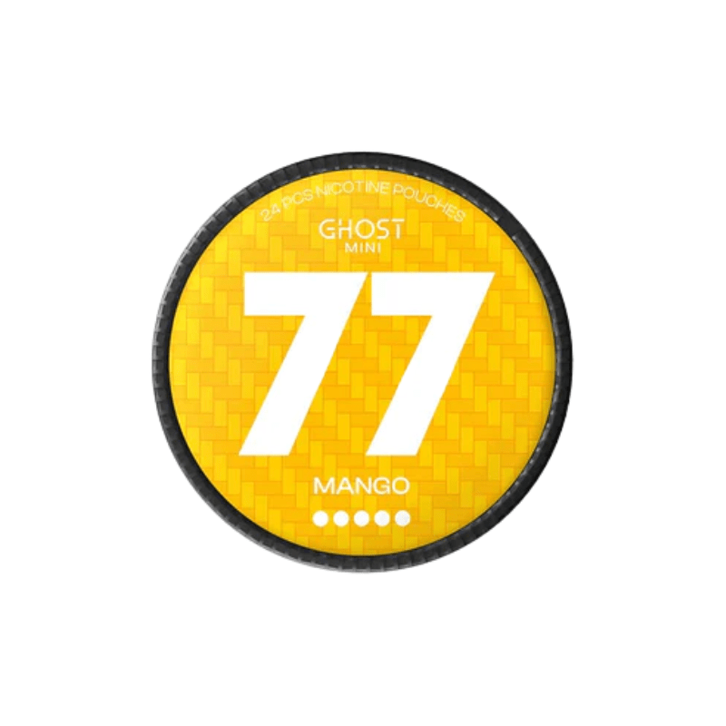Buy Bulk 77 Ghost Mini Extra Strong Nicotine Pouches 20mg - Pack of 10 - Vape Wholesale Mcr