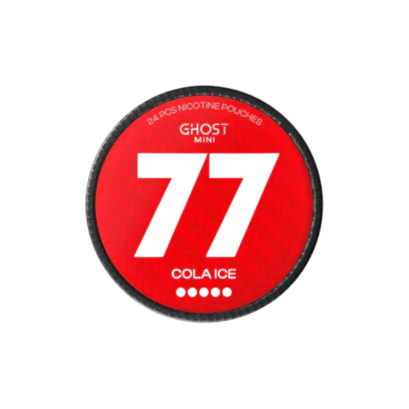Buy Bulk 77 Ghost Mini Extra Strong Nicotine Pouches 20mg - Pack of 10 - Vape Wholesale Mcr