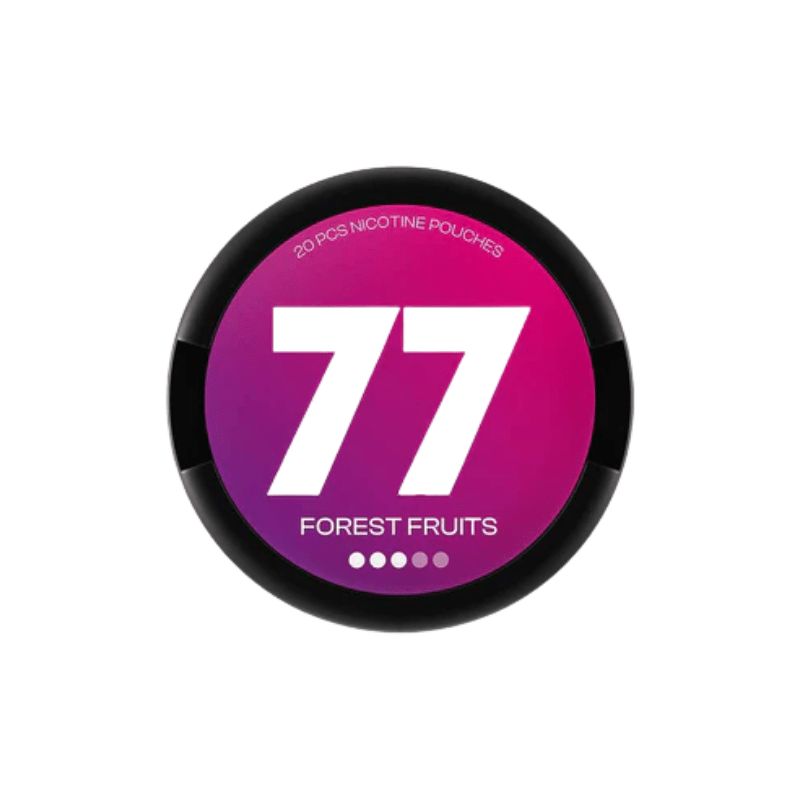 Buy Bulk 77 Medium Nicotine Pouches 10.4mg Range - Pack of 10 - Vape Wholesale Mcr