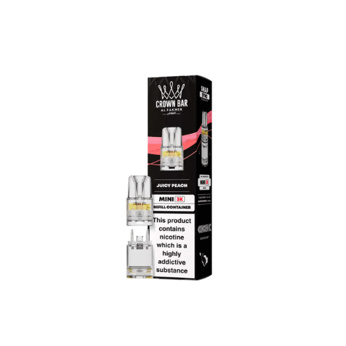 Buy Bulk Al Fakher Crown Bar Mini 3K Refill Pods - Pack of 5 - Vape Wholesale Mcr