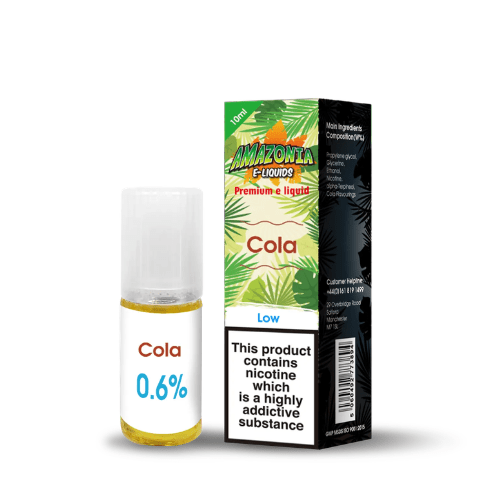 Buy Bulk AMAZONIA VAPE JUICE 10ML E LIQUID 50/50 TPD E CIG REFILL - Pack of 20 - Vape Wholesale Mcr